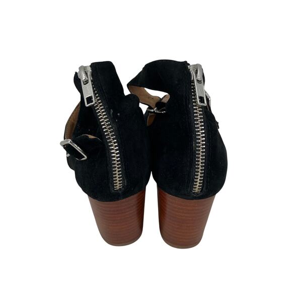 Corso Como Nico Block Heel Pump Black Suede - Picture 4 of 5